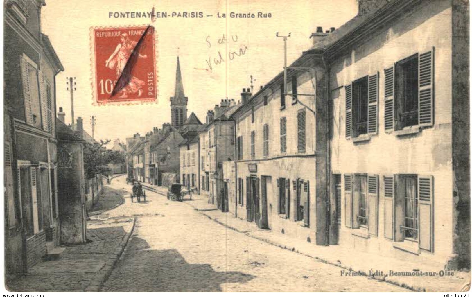 FONTENAY EN PARISIS ... LA GRANDE RUE - Autres & Non Classés