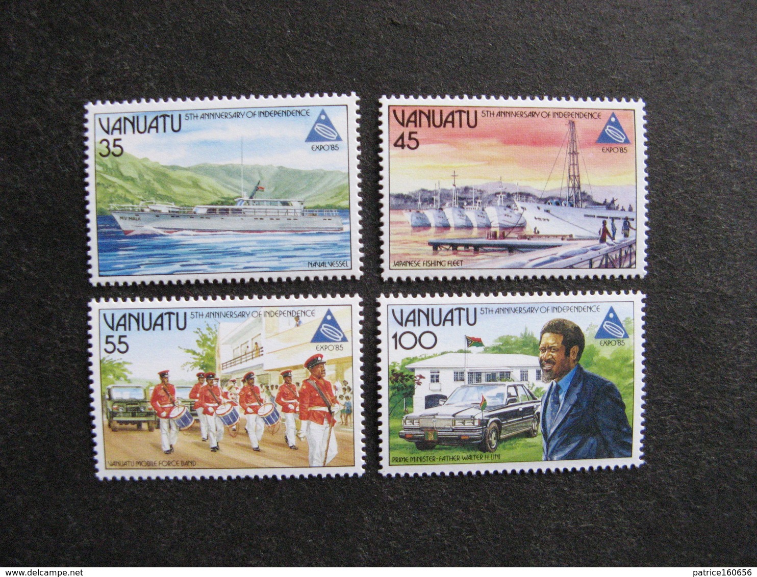 VANUATU: TB  Série N° 718 Au N° 721, Neufs XX. - Vanuatu (1980-...)