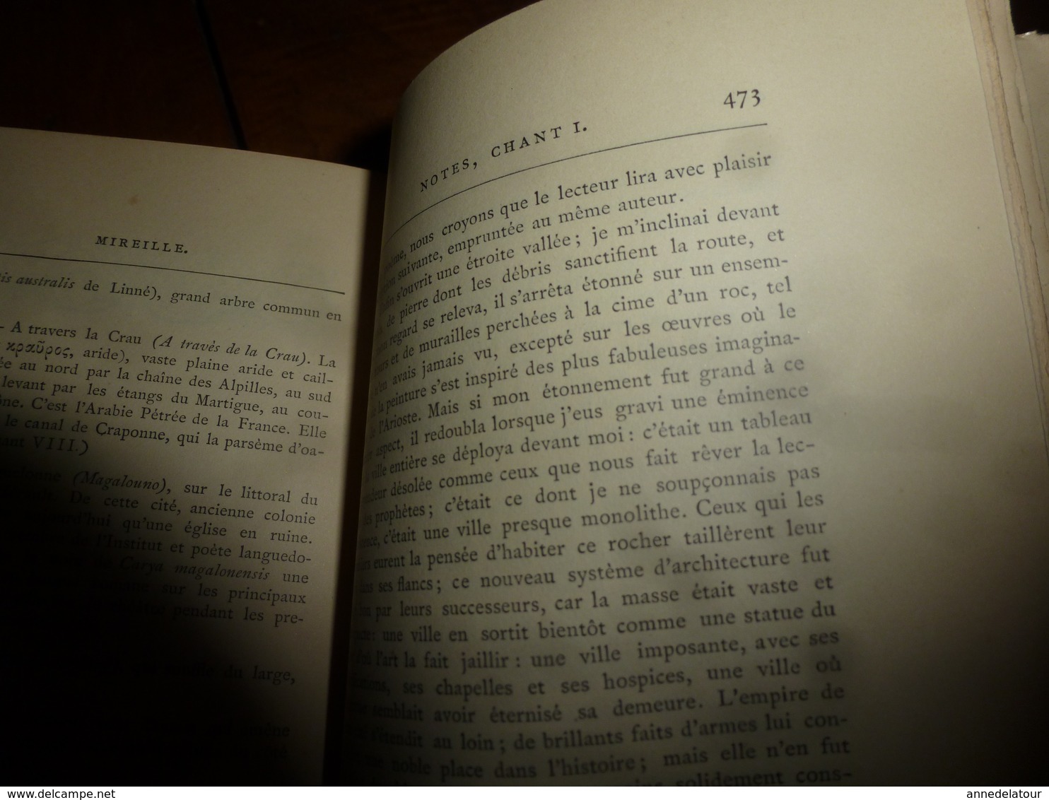 1936 Œuvres de FRÉDÉRIC MISTRAL "Mireille" Poème provençal avec traduction littérale en regard; "Magali" , etc