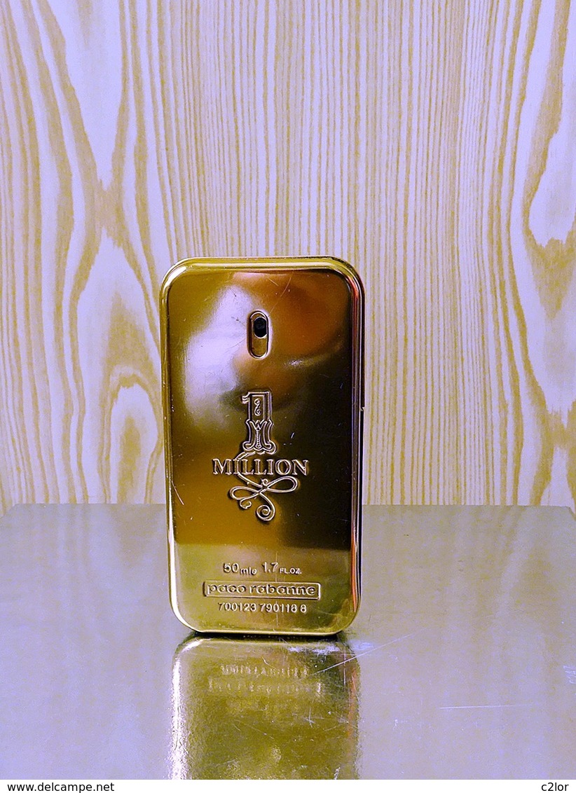 Flacon Vaporisateur  "ONE MILLION" De PACO RABANNE Eau De Toilette 50 Ml VIDE - Bottles (empty)