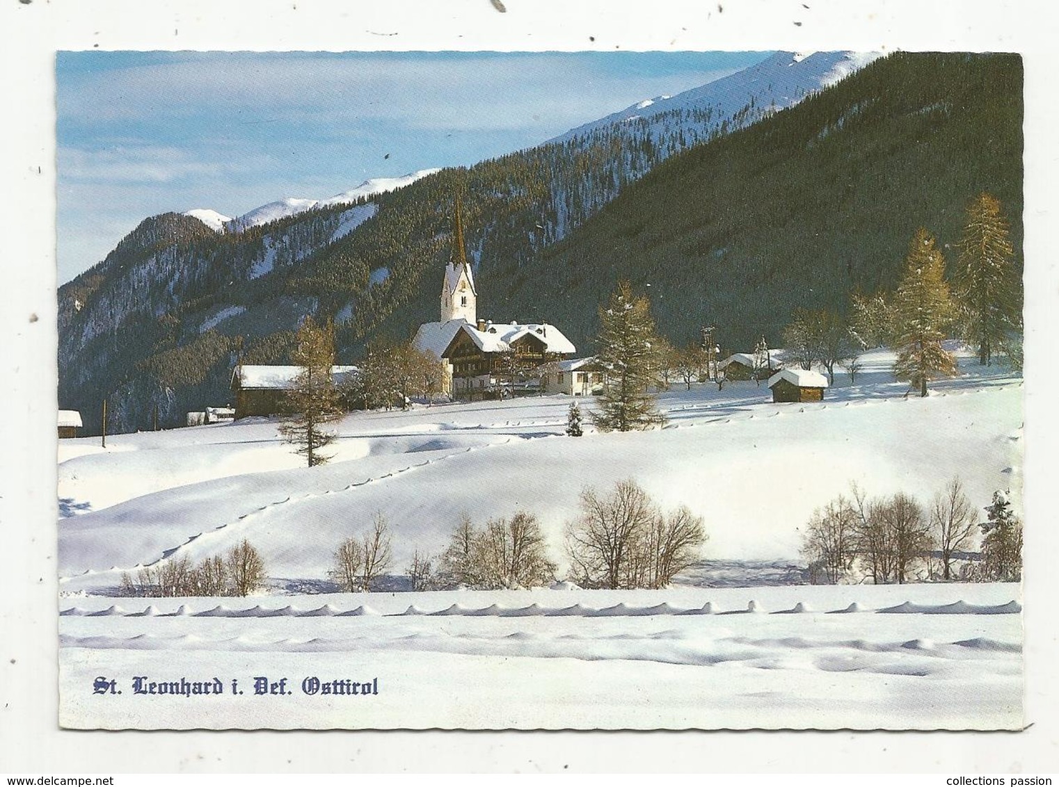 Cp , Autriche , St. Leonhard I. Defereggental - Osttirol 1400 M , Vierge - Defereggental