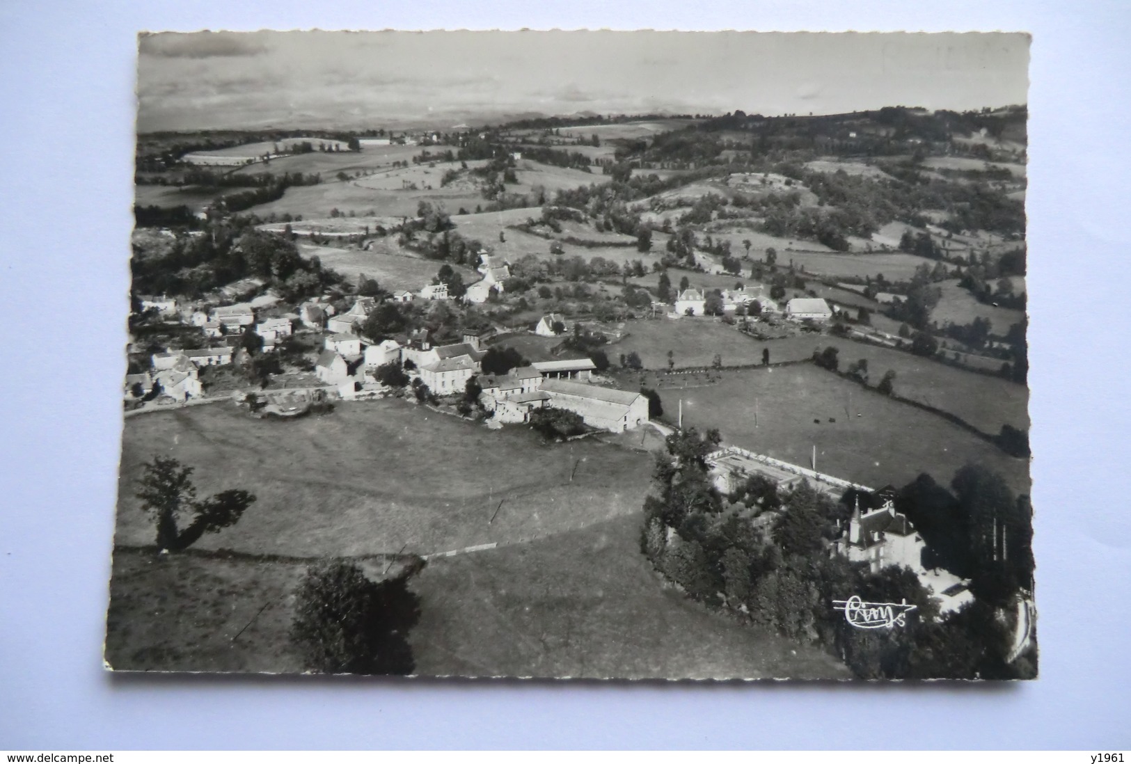 CPSM 15 CANTAL REILHAC. Vue Panoramique Aérienne. - Autres & Non Classés