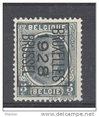 BELGIE - OBP Nr PRE 172 B - "BRUXELLES 1928 BRUSSEL" - Typo "Houyoux" - Préo/Precancels -  (*) - Typos 1922-31 (Houyoux)