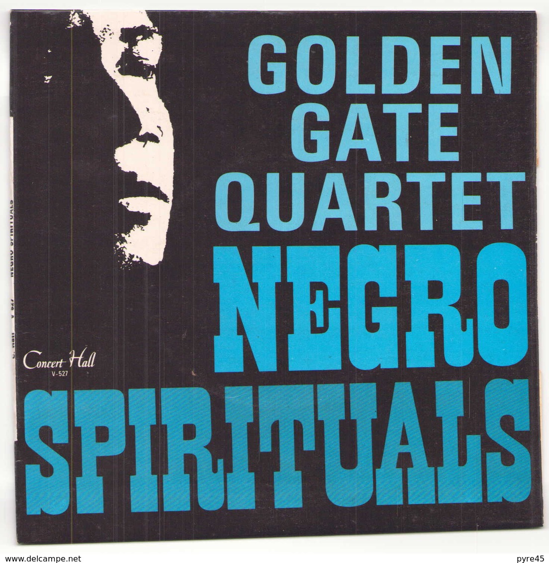 45 TOURS GOLDEN GATE QUARTET CONCERT HALL V 527 NEGRO SPRITUAL - Religion & Gospel