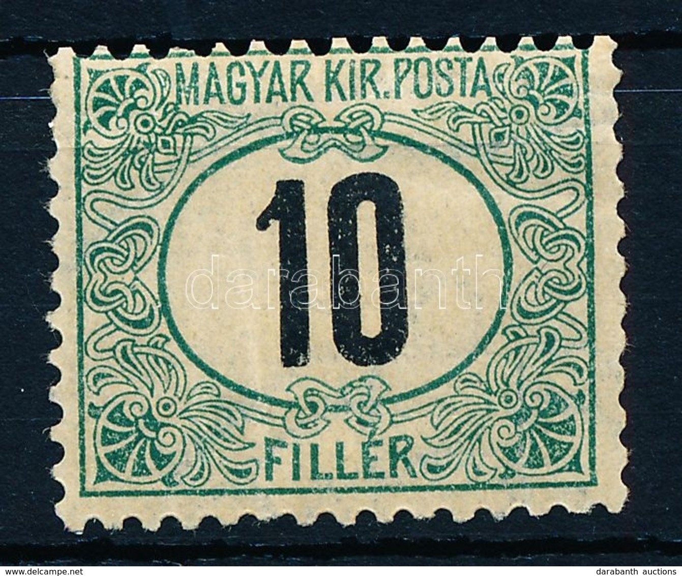 * 1903 Zöldportó 10f (25.000) (ráncok / Creases) - Altri & Non Classificati