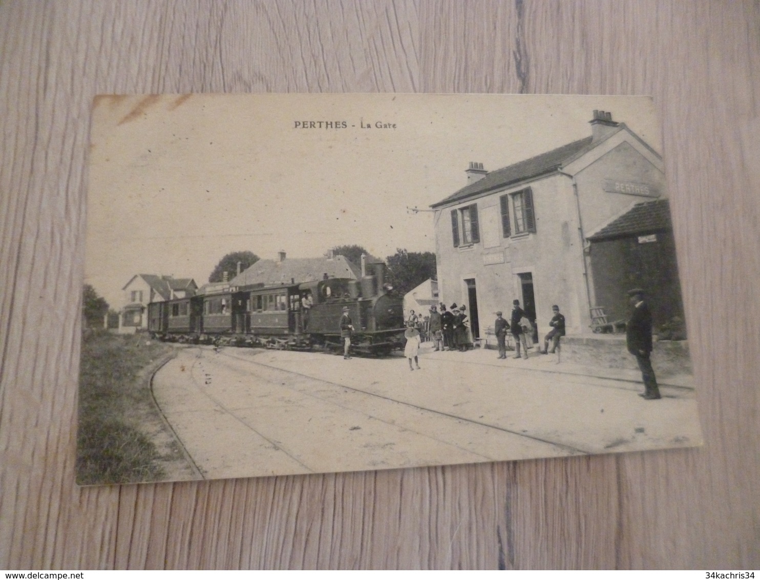 CPA 77 Seine Et Marne Perthes La Gare   BE - Perthes