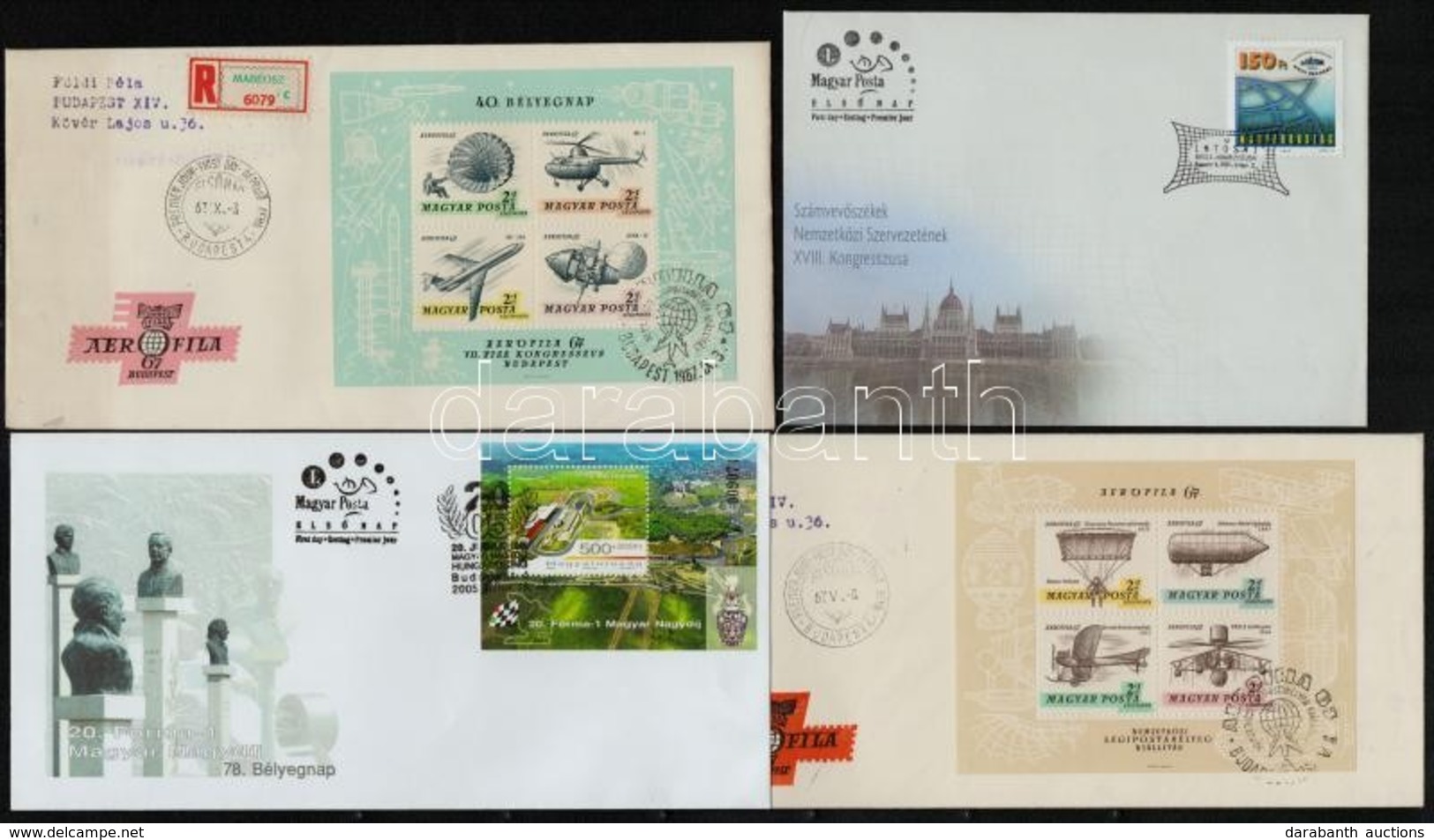 1958-2005 99 Db FDC (min. 20.000) - Oblitérés