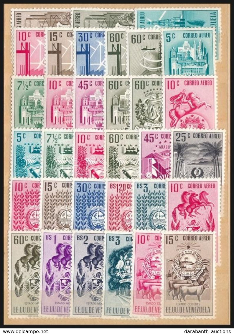 ** Venezuela 33 Klf Címerek Bélyeg (Mi EUR 319,-) - Altri & Non Classificati