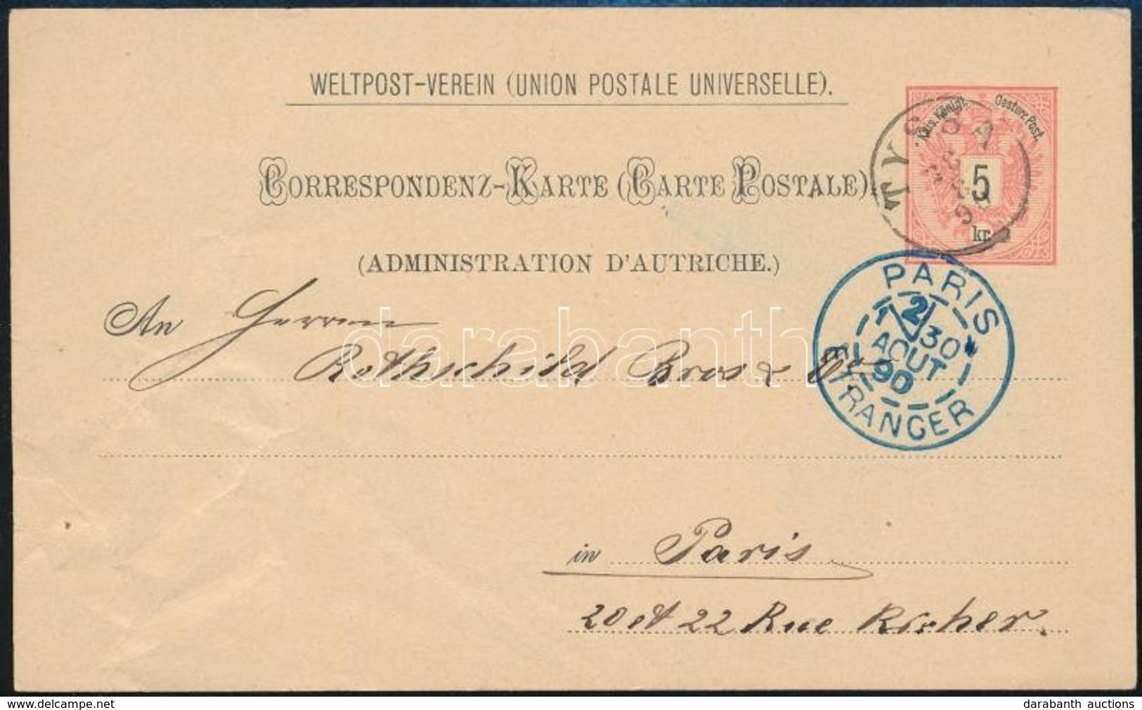 Ausztria 1890 - Altri & Non Classificati