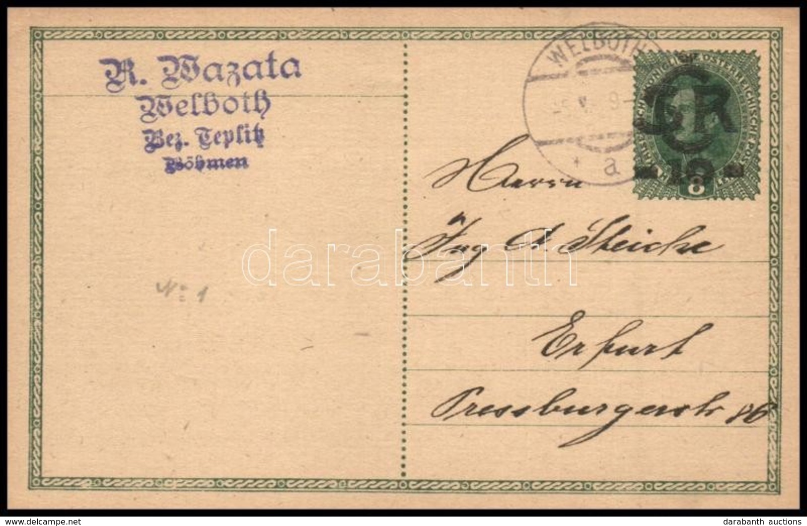 Csehszlovákia 1919 - Other & Unclassified