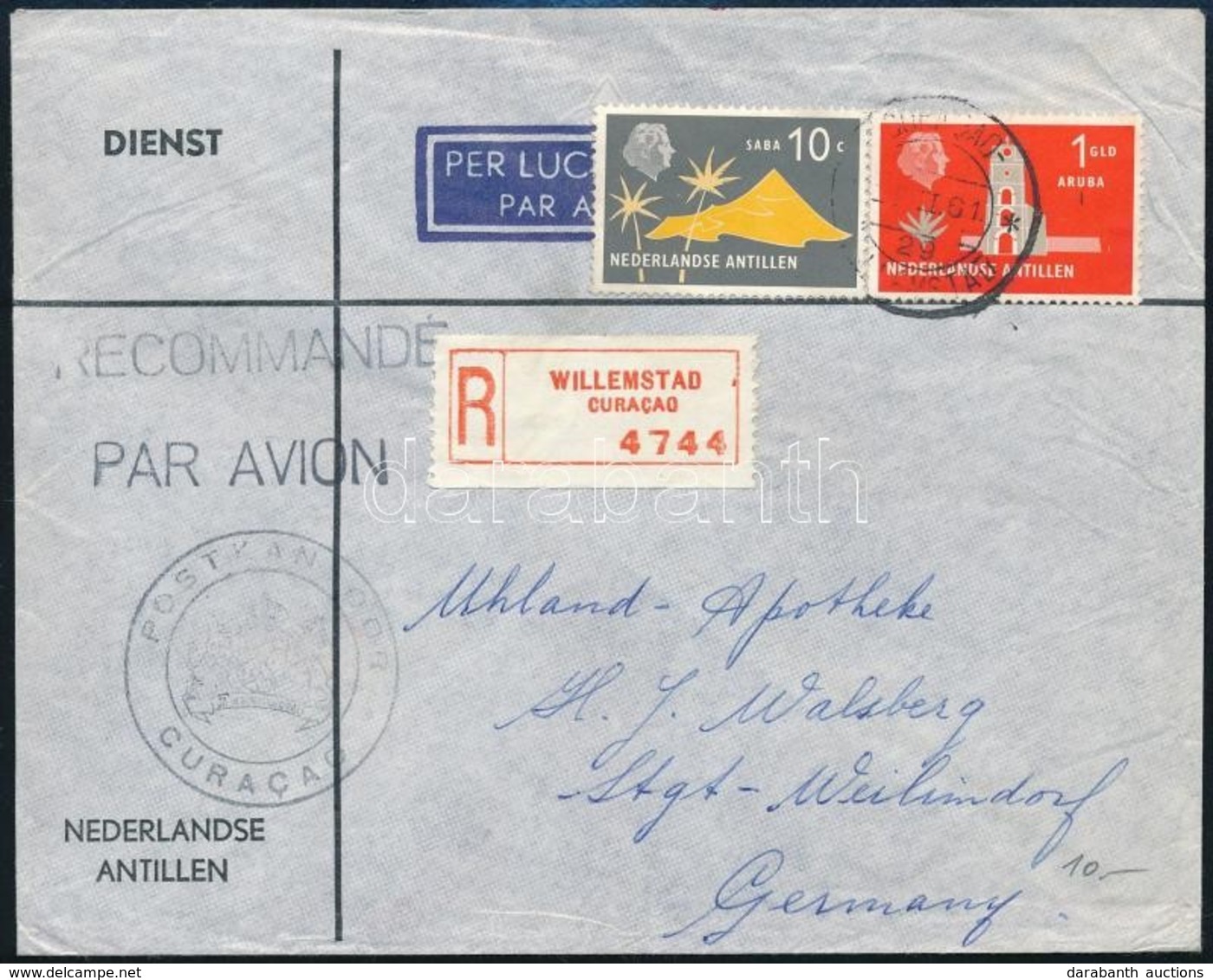 Holland Antillák 1961 - Altri & Non Classificati