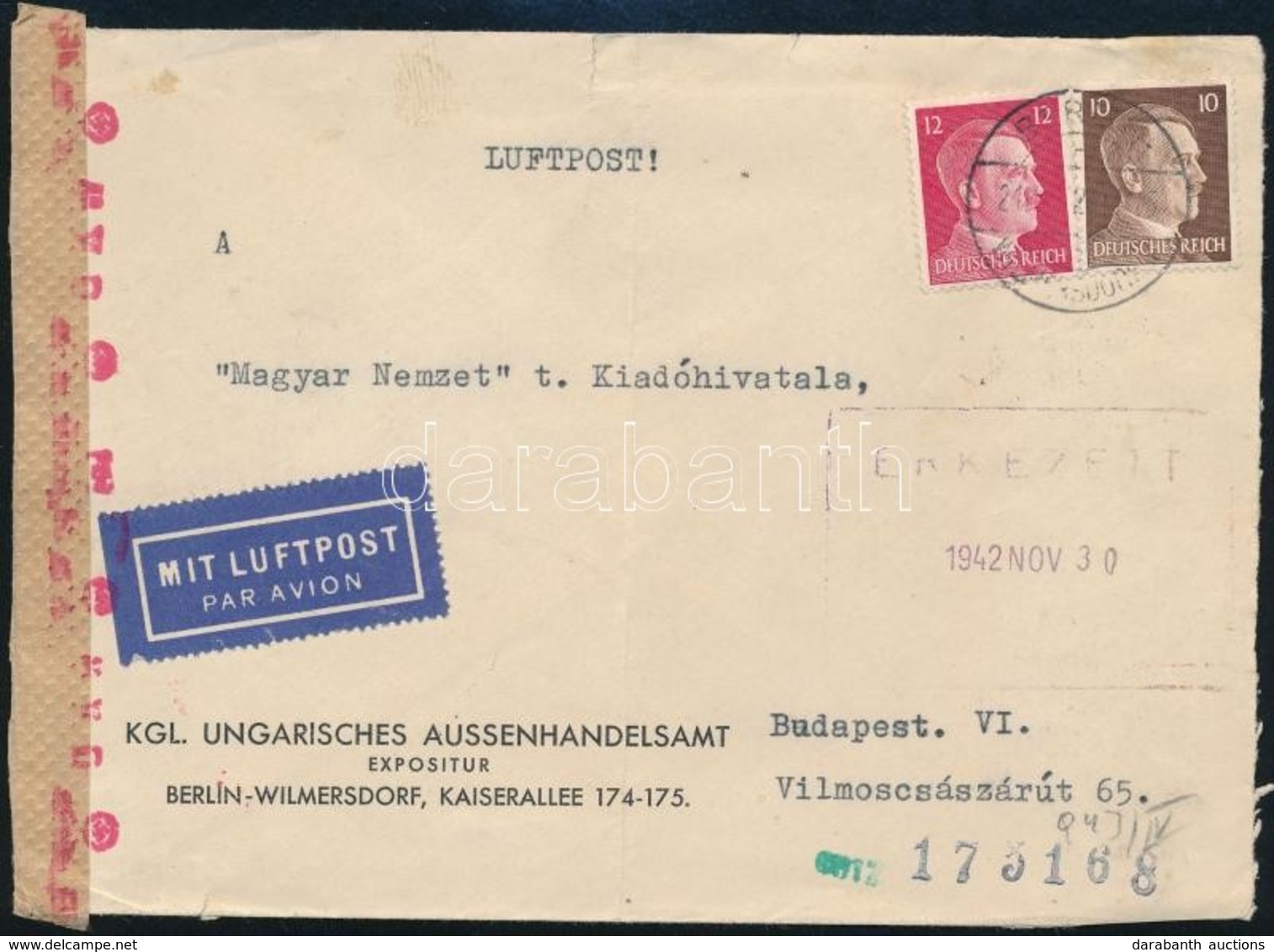 Deutsches Reich 1942 - Altri & Non Classificati