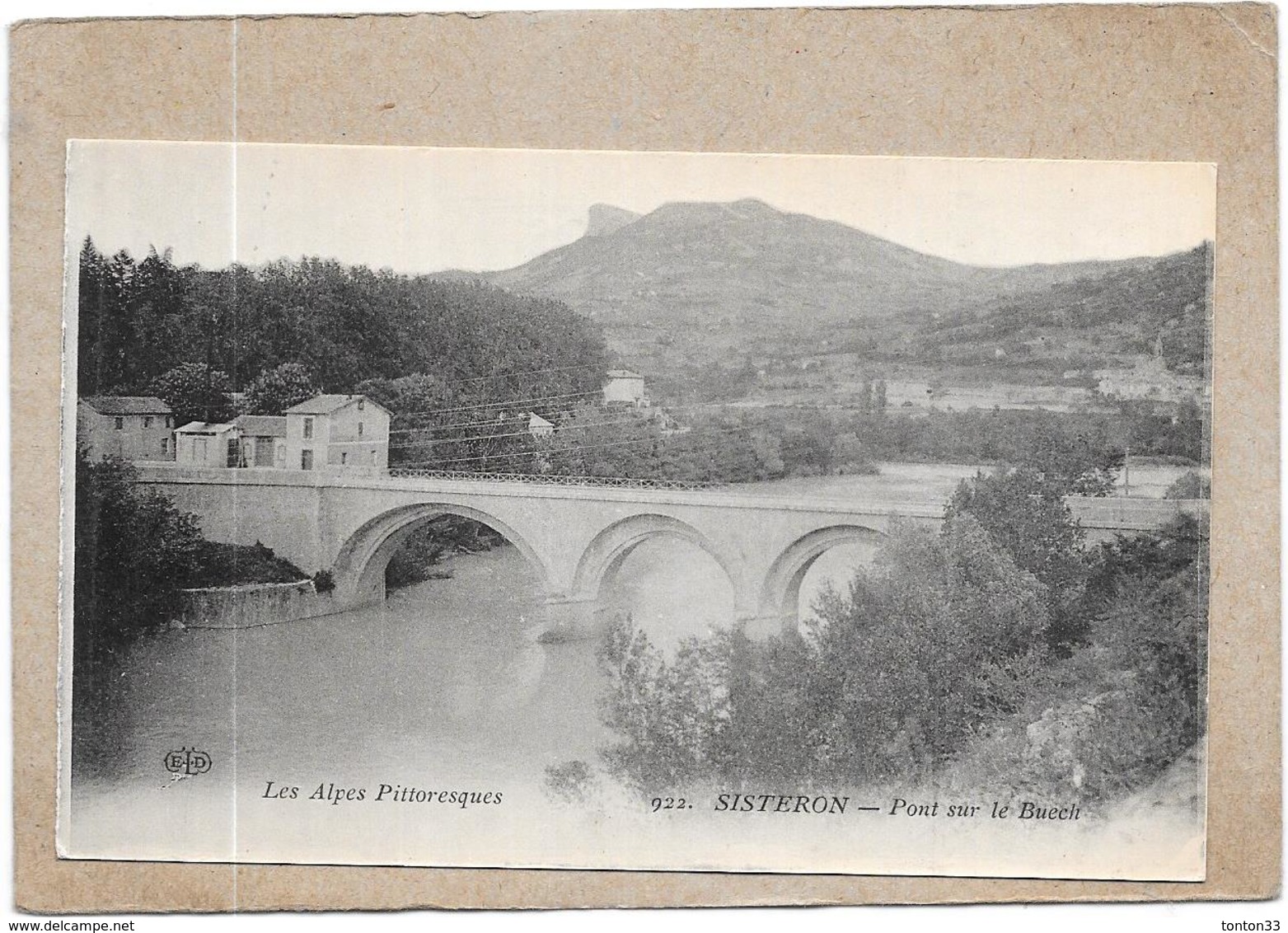 SISTERON - 04 - Pont Sur Le Buech  - DELC5 - - Sisteron