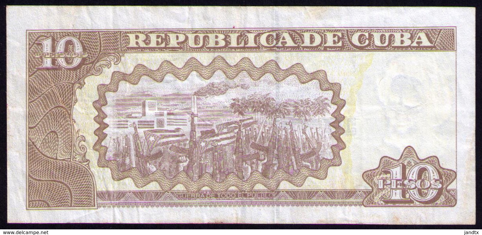 CUBA 10 PESOS 2015 REMPLAZO DZ - Cuba