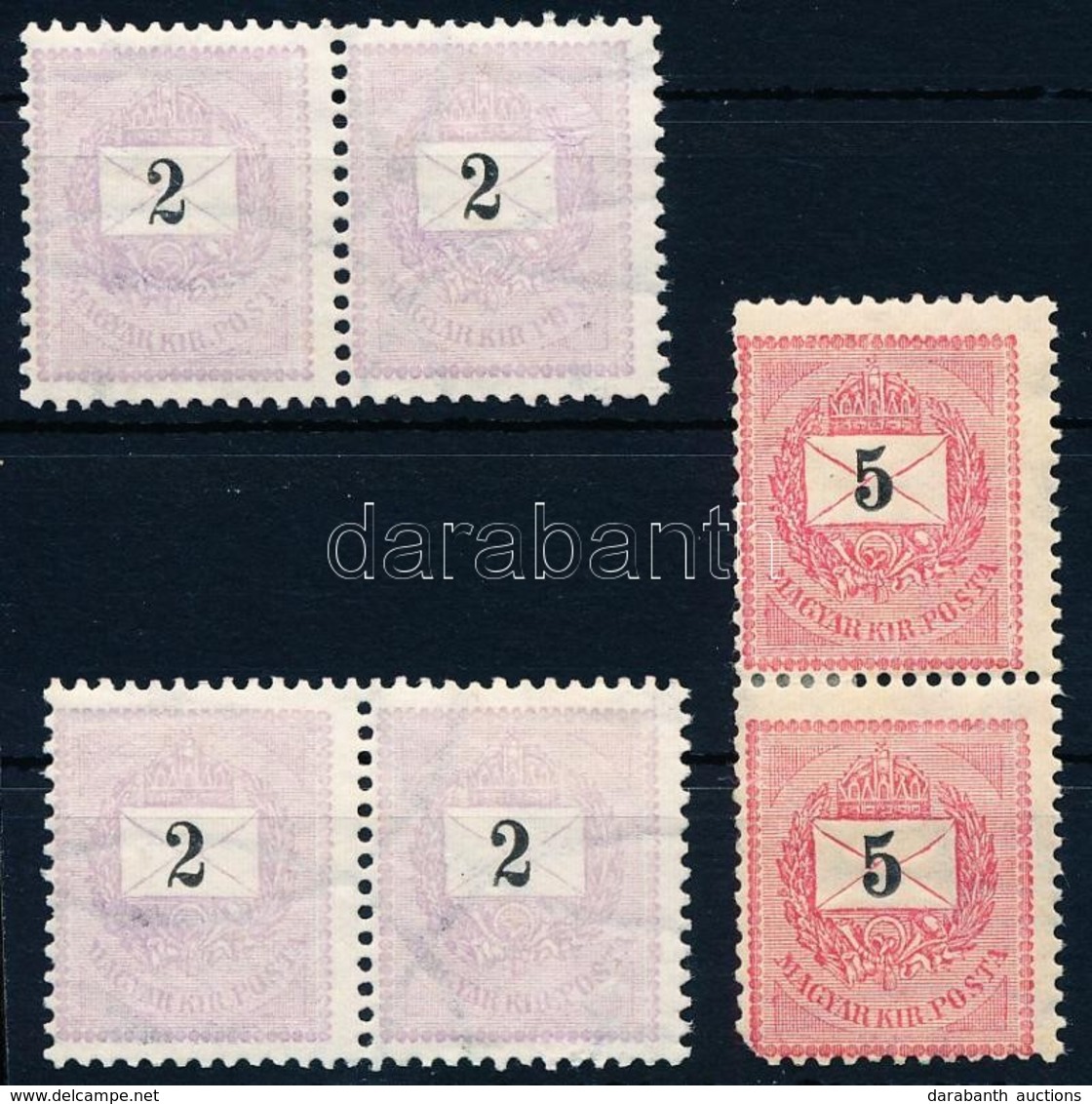 ** * 1889-1899 3 Krajcáros Pár, Vegyes Minőség / Mixed Quality - Altri & Non Classificati