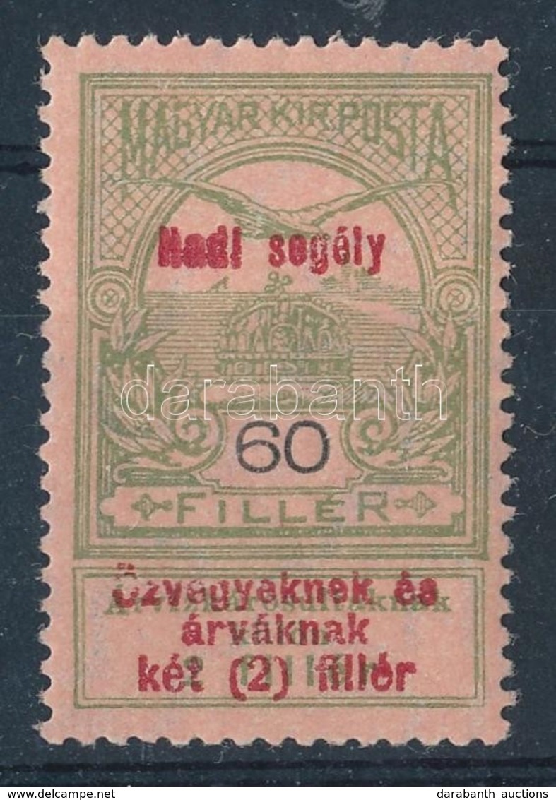 * 1914 Hadisegély 60f összefolyt ,,Hadi' - Autres & Non Classés