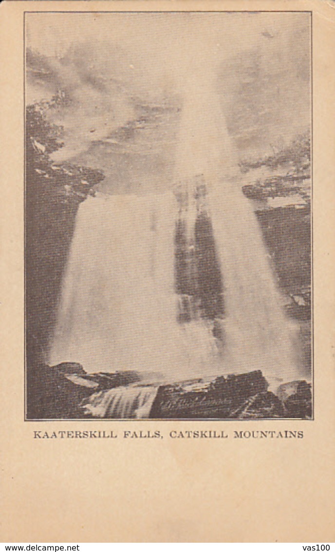 CPA CATSKILL MOUNTAINS- KAATERSKILL WATERFALLS - Catskills