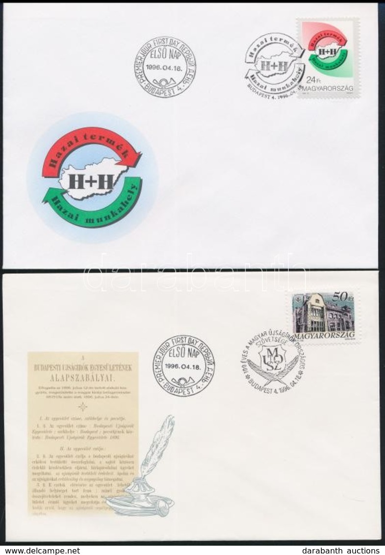 1996-1998 48 Db FDC Sorokkal és Blokkokkal (27.300) - Autres & Non Classés