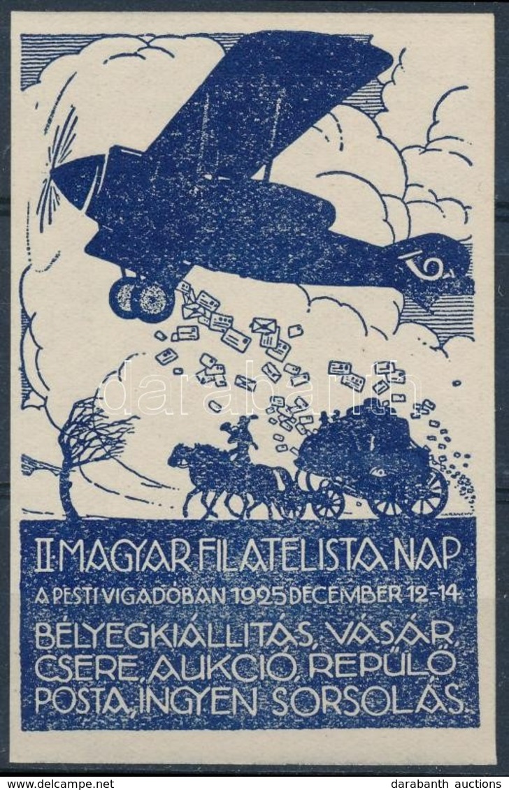 ** 1925/4a II. M. Filatelista Nap Emlékív (16.000) - Autres & Non Classés