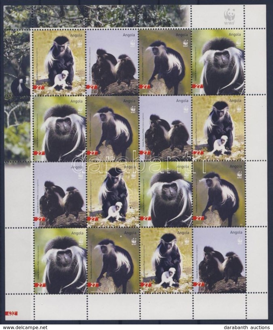 ** 2004 WWF Majmok Mi 1745-1748 Kisív - Altri & Non Classificati