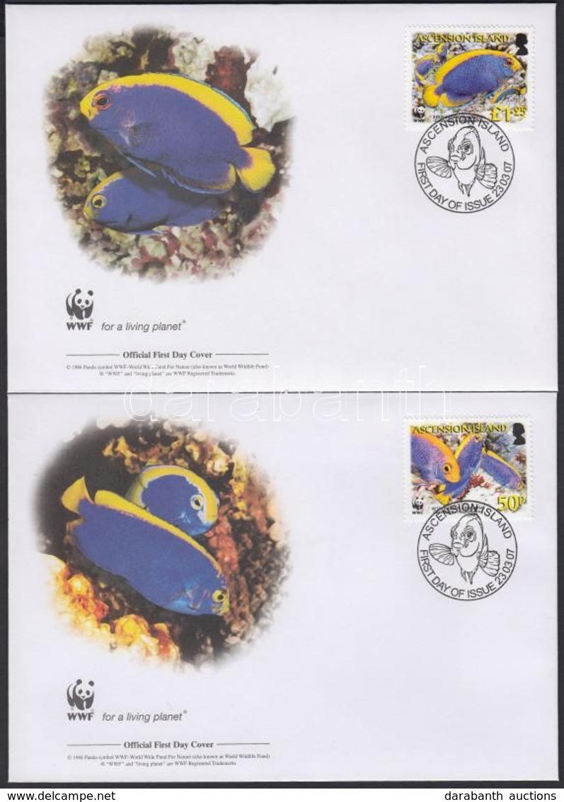 2007 WWF: Halak Sor 4 Db FDC-n Mi 989-992 - Autres & Non Classés