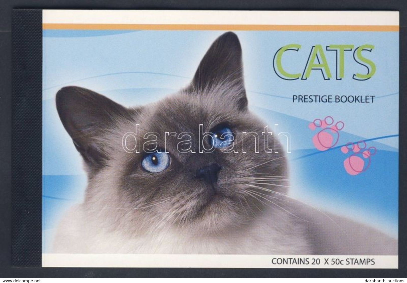** 2004 Macskák Bélyegfüzet Mi 188 - Autres & Non Classés