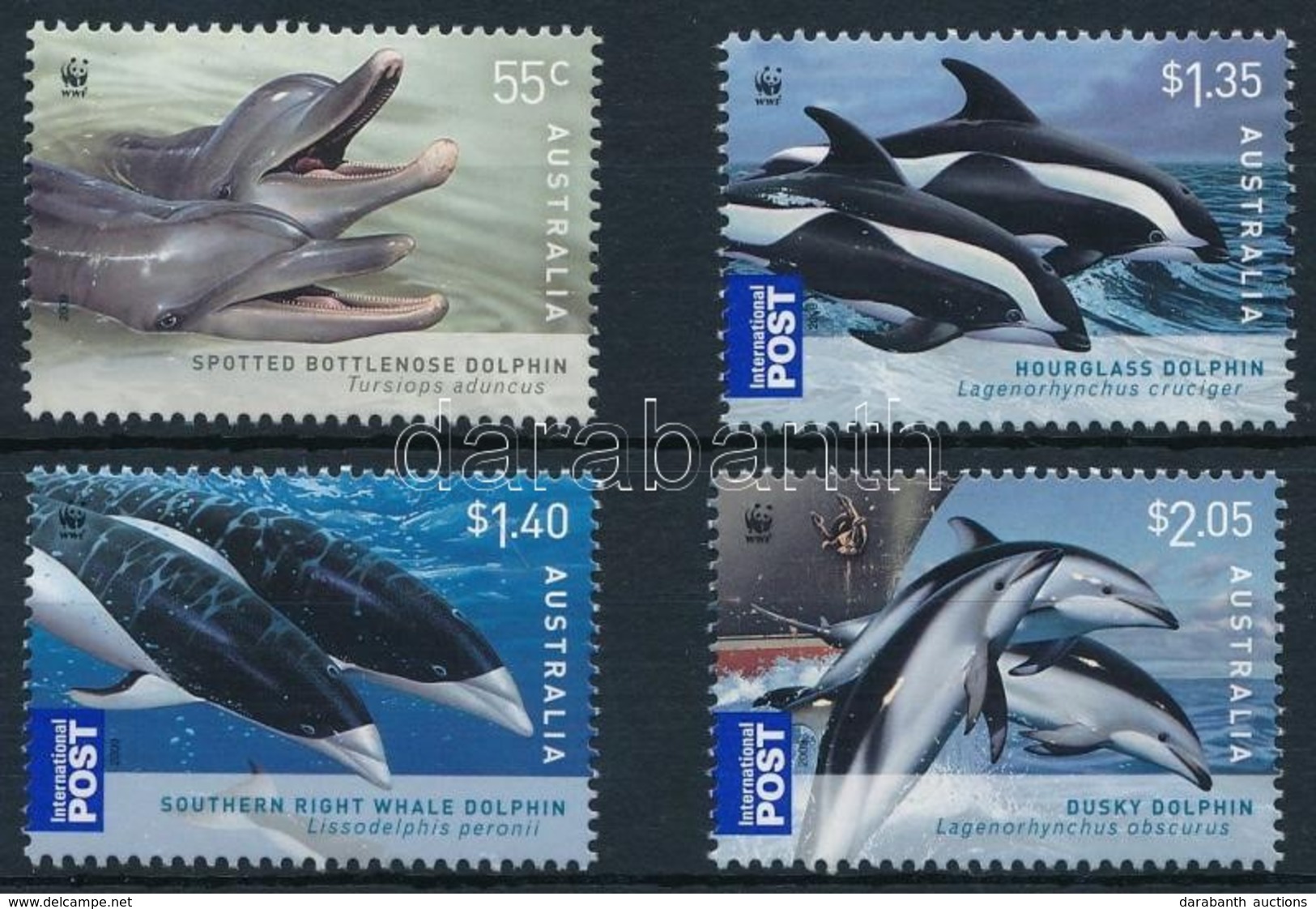 ** 2009 WWF: Delfinek Sor Mi 3205-3208 - Altri & Non Classificati