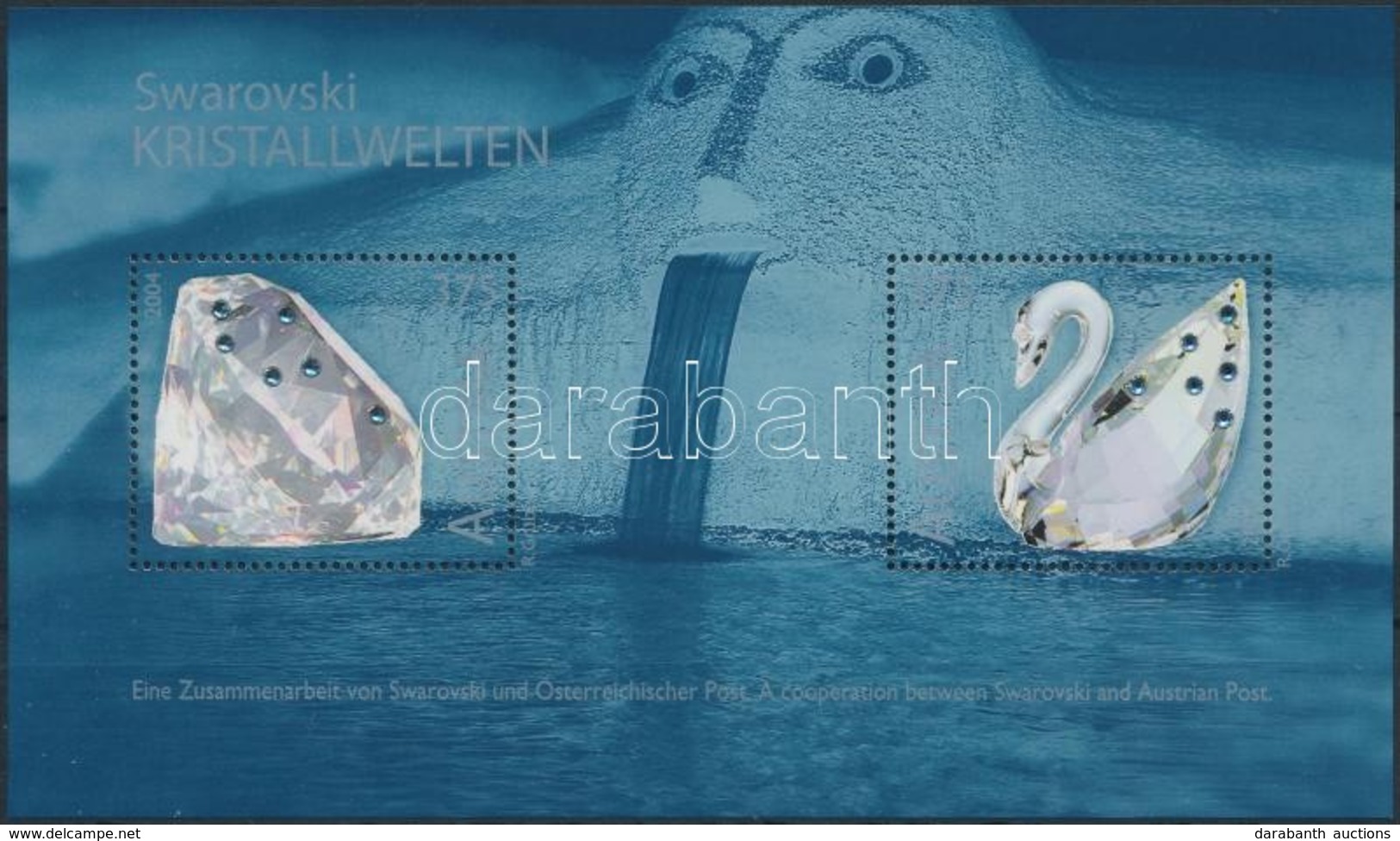 ** 2004 Swarovski Kristály Blokk Mi 25 - Altri & Non Classificati