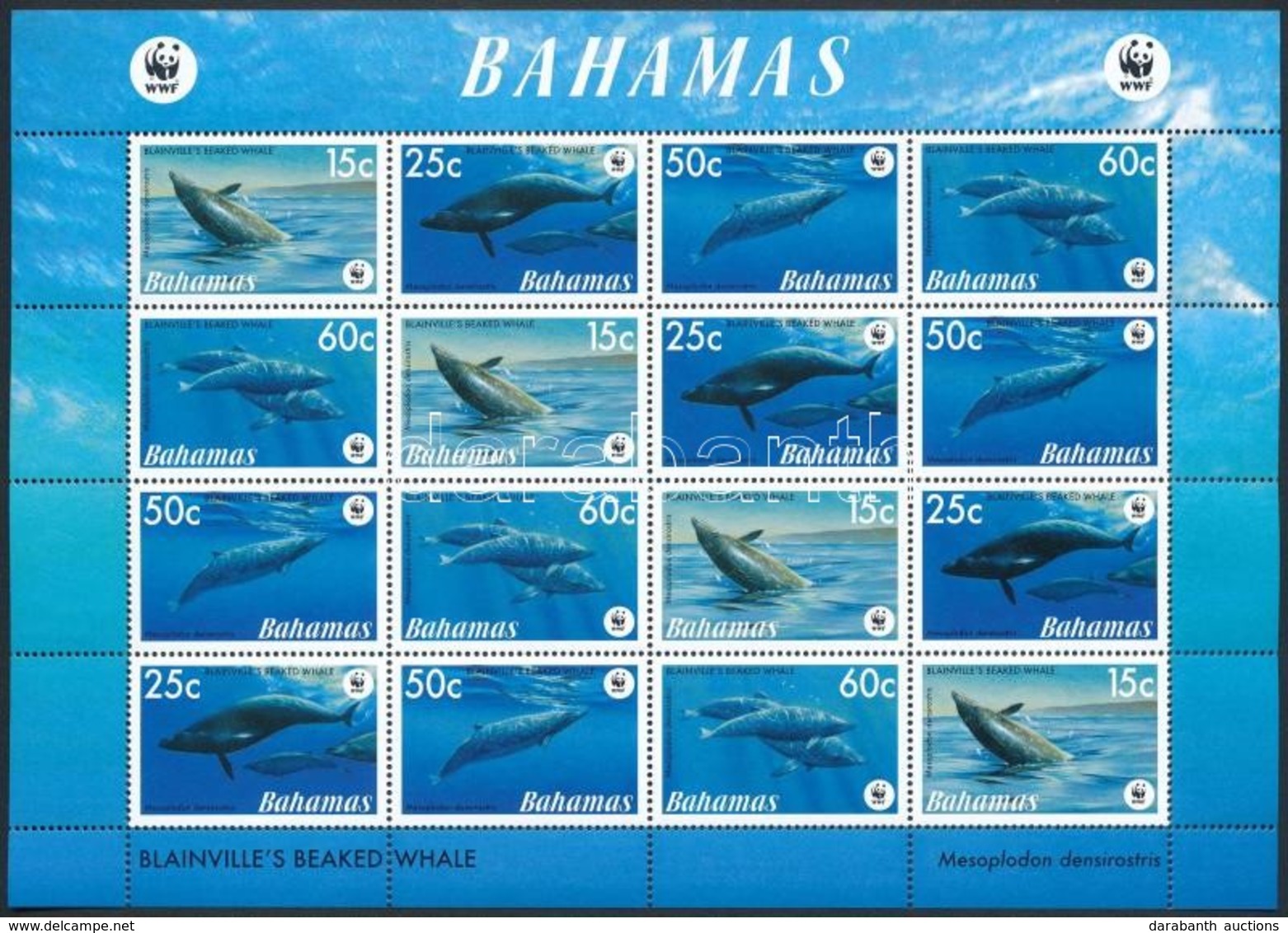 ** 2007 WWF: Bálnák Kisív Mi 1281-1284 - Altri & Non Classificati