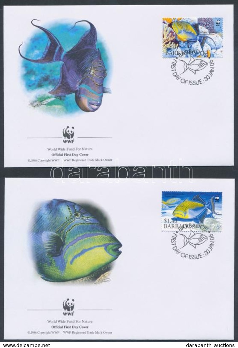 2006 WWF: Halak Sor 4 Db FDC-n Mi 1119-1122 - Autres & Non Classés