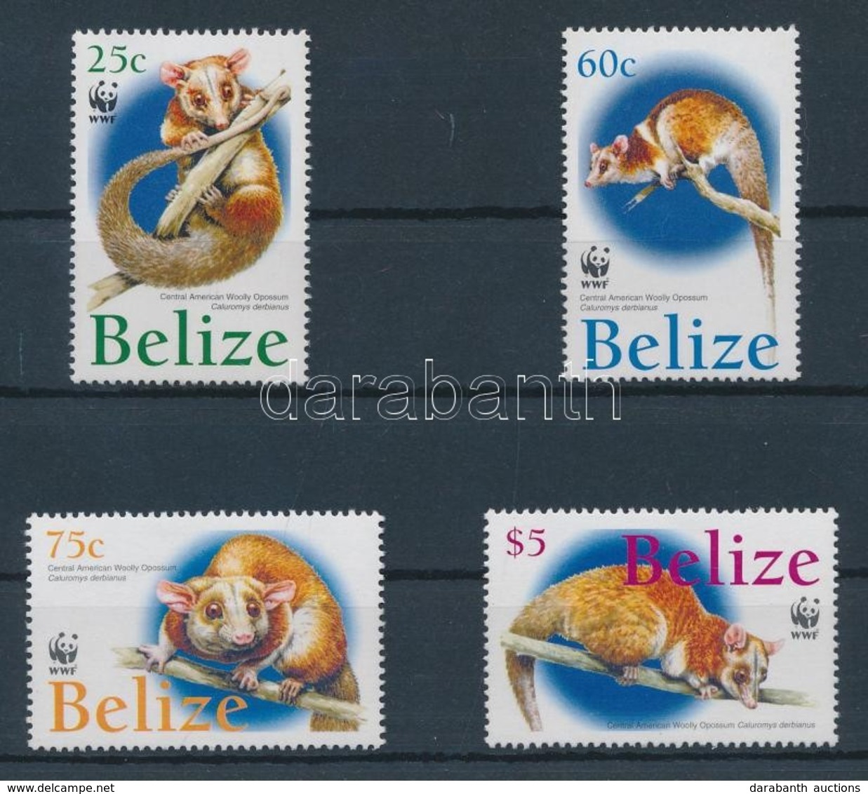 ** 2004 WWF Oposszum Sor Mi 1285-1288 - Altri & Non Classificati