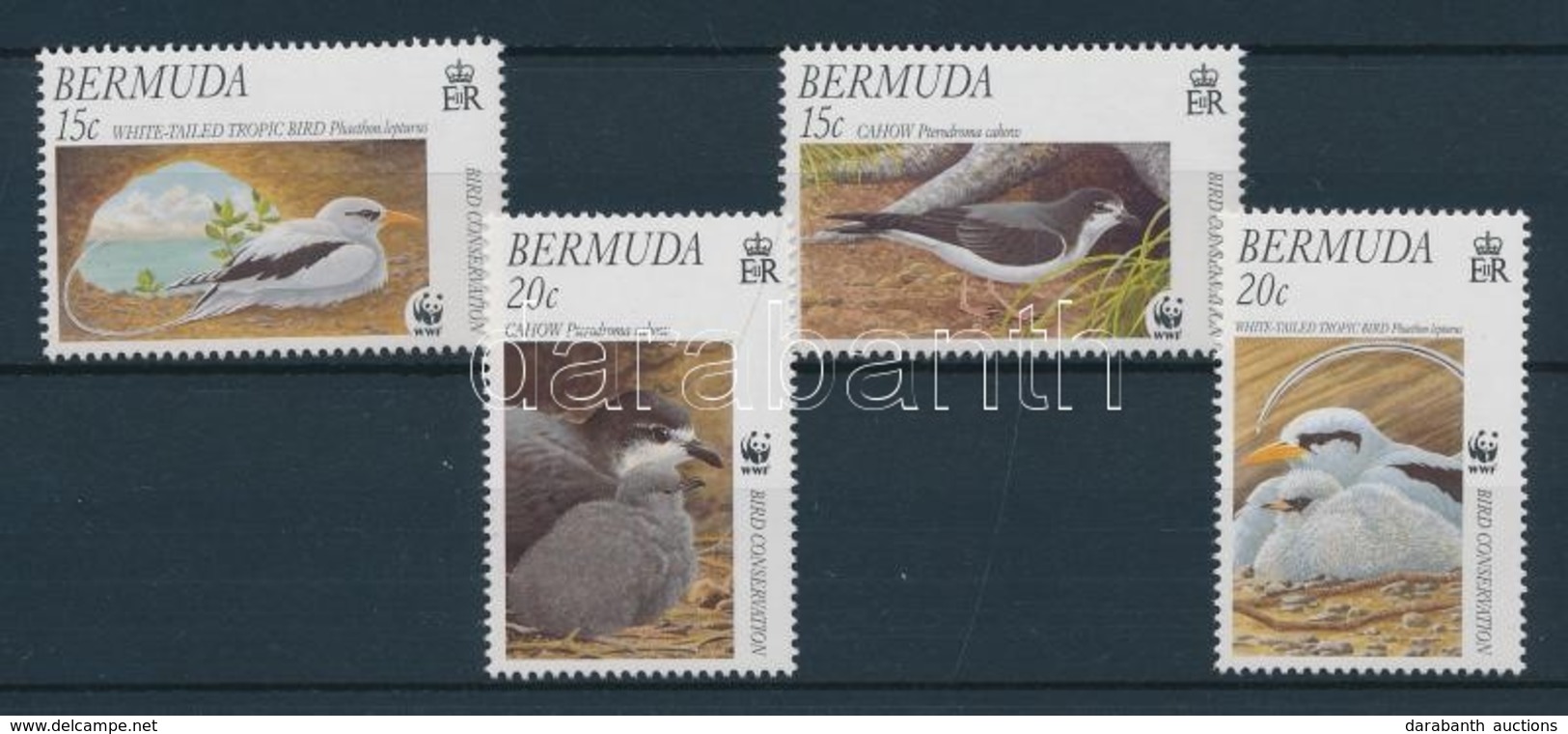 ** 2001 WWF: Madarak Sor Mi 785-788 + Sor 4 Db FDC-n - Autres & Non Classés