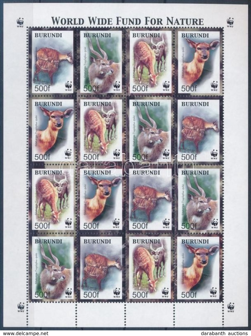 ** 2004 WWF Sitatunga Kisív Mi 1867-1870 - Altri & Non Classificati