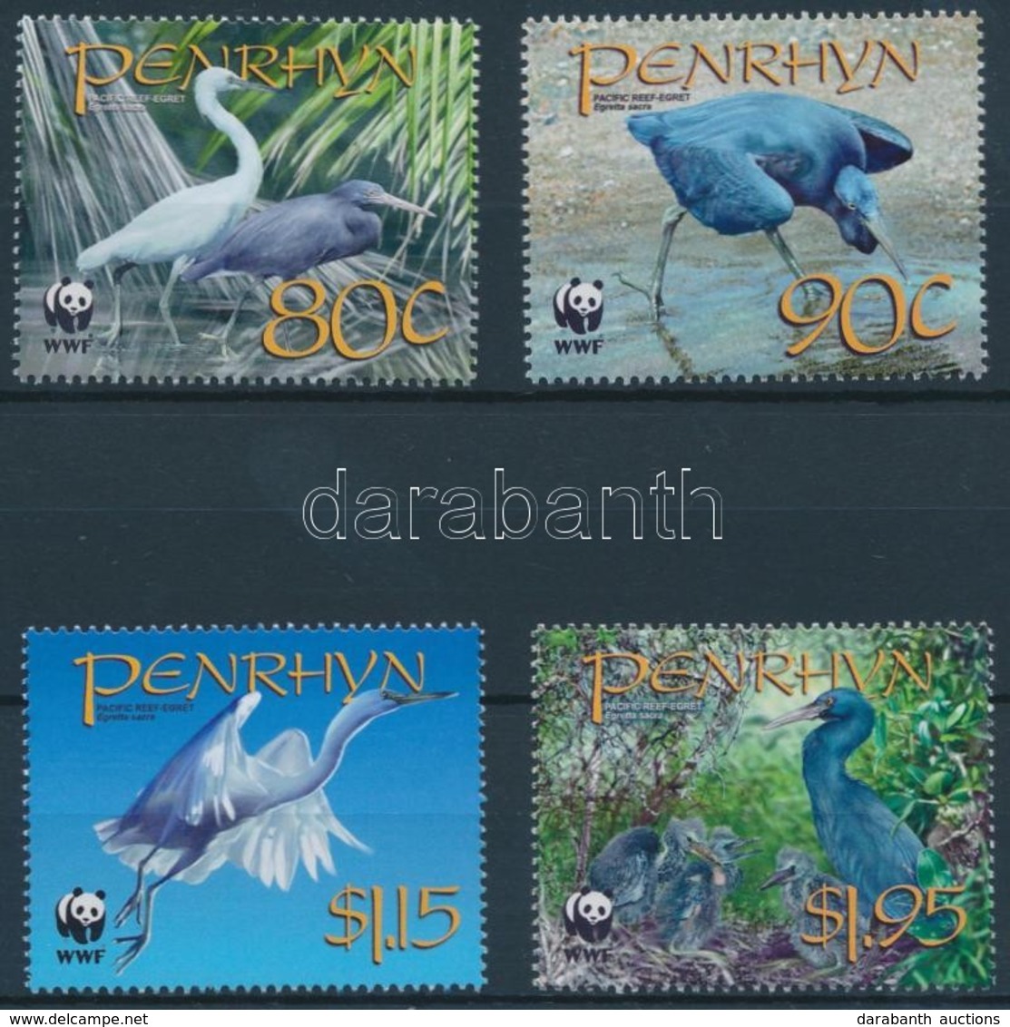 ** 2008 WWF: Madarak Sor Mi 611-614 - Altri & Non Classificati