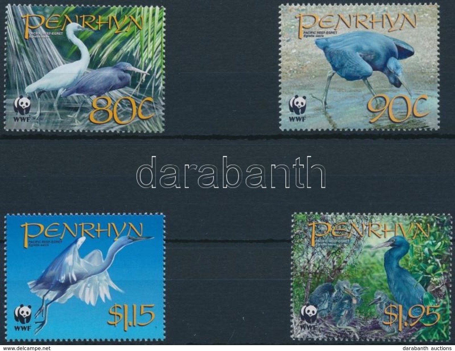 ** 2008 WWF: Madarak Sor Mi 611-614 - Altri & Non Classificati