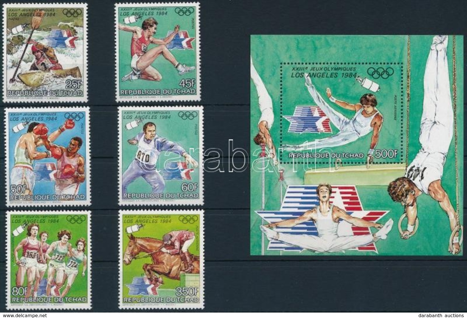 ** 1983 Olimpia Mi 992-997 + Blokk Mi 178 - Altri & Non Classificati