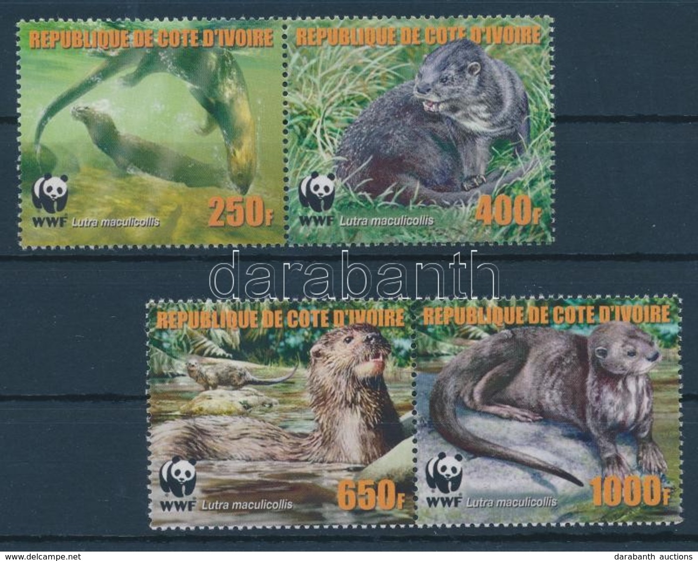 ** 2005 WWF Vidrák Sor Párokban Mi 1349-1352 - Andere & Zonder Classificatie