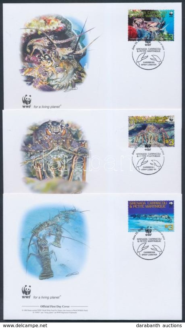 2009 3 Db WWF FDC Mi 4500-4501, 4503 - Autres & Non Classés