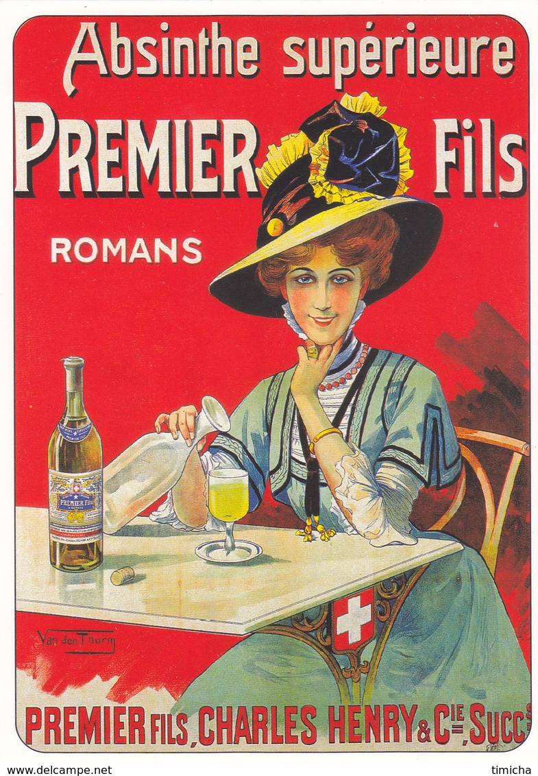 (30)    ROMANS - Absinthe Supérieure PREMIER Fils - Romans Sur Isere