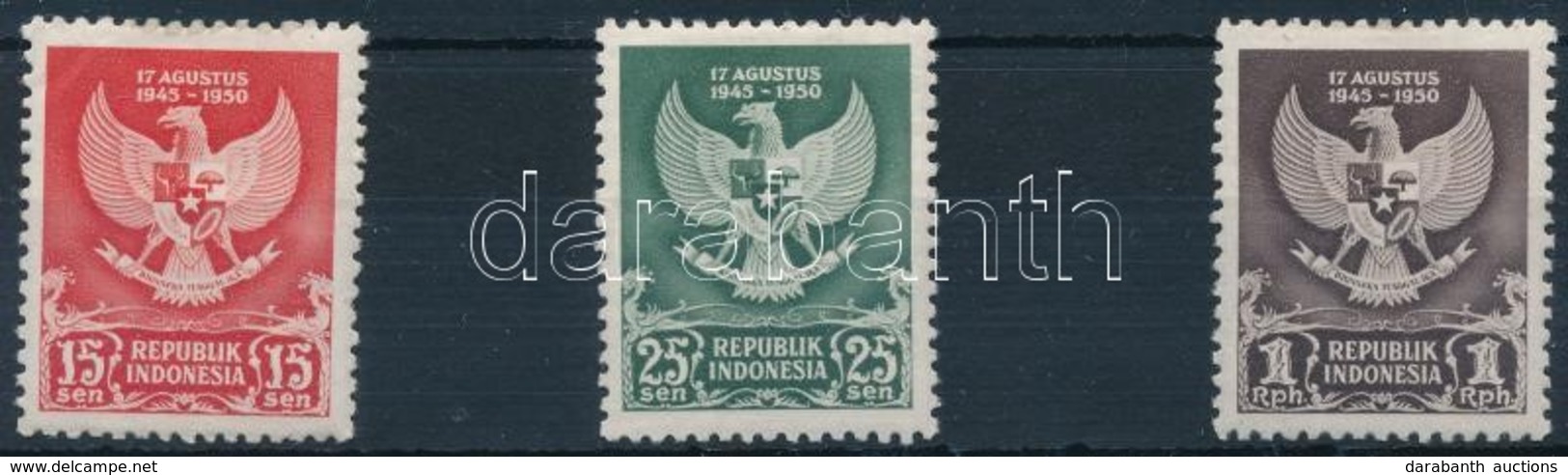 * 1950 Címer,
Coat Of Arms
Mi 65-67 - Altri & Non Classificati