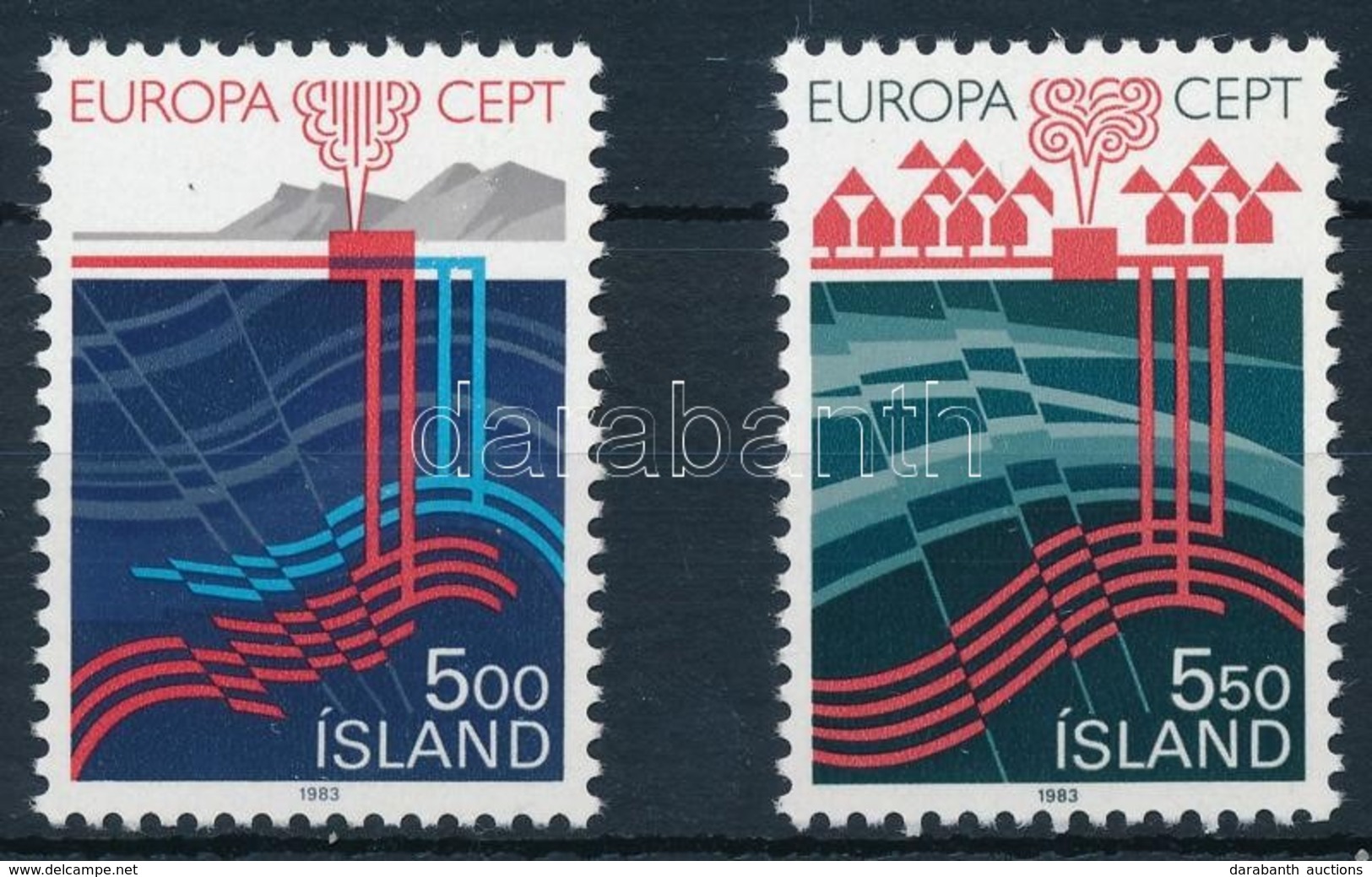 ** 1983 Europa CEPT Sor,
Europa CEPT
Mi 598-599 - Altri & Non Classificati