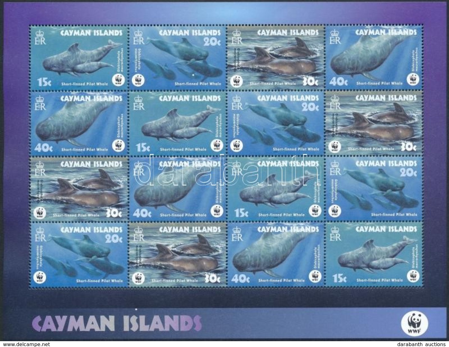 ** 2003 WWF: Delfin Sor + Kisív Mi 970-973 - Altri & Non Classificati