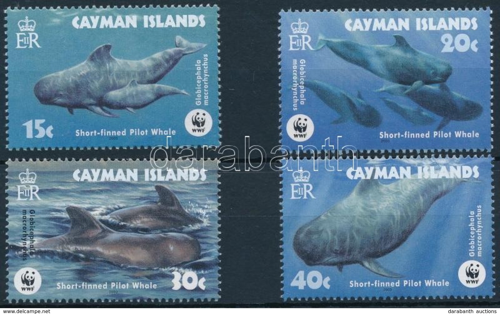 ** 2003 WWF: Delfin Sor Mi 970-973 + 4 FDC - Altri & Non Classificati