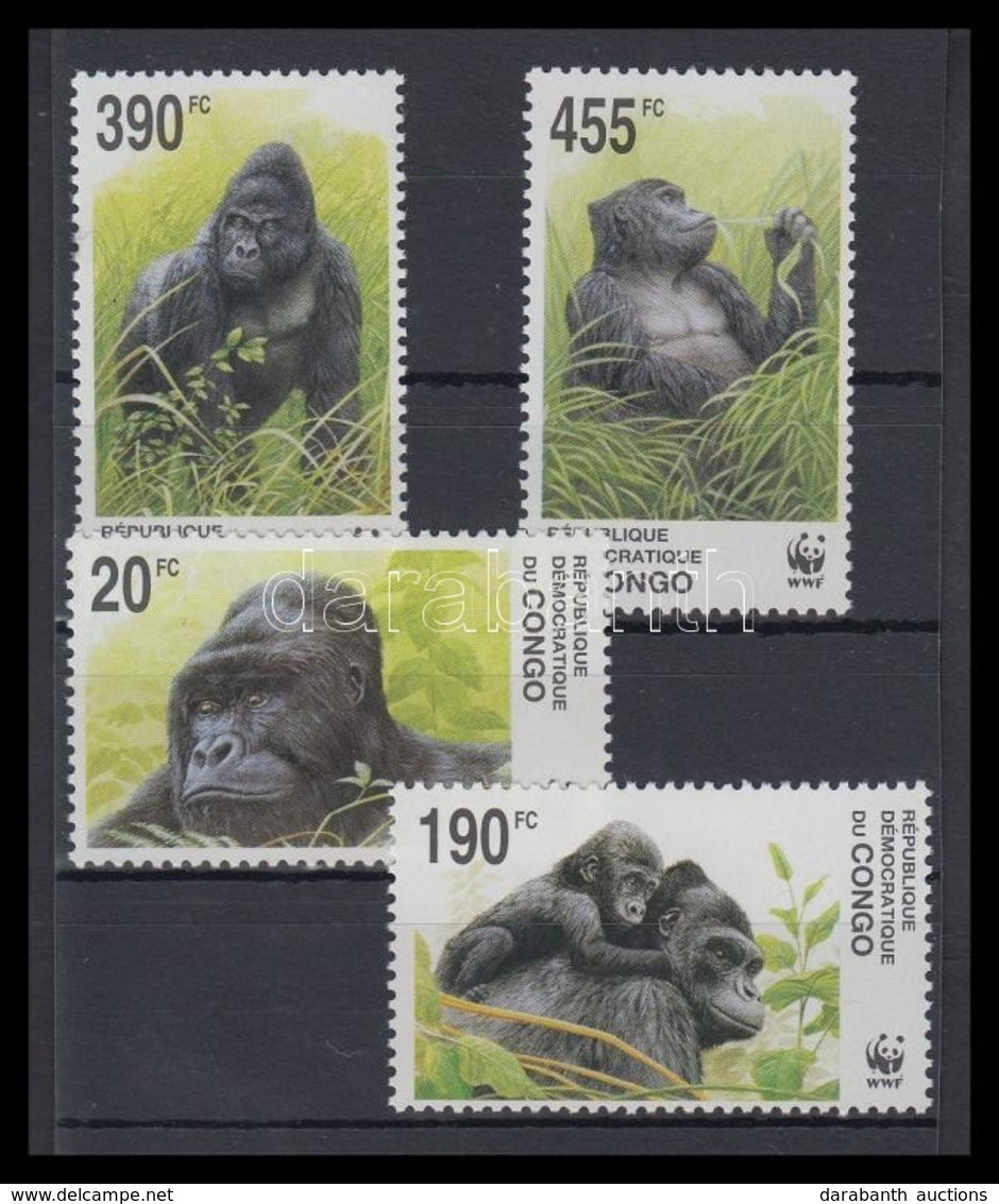 ** 2002 WWF: Keleti Síkvidéki Gorilla Sor Mi 1708-1711 - Altri & Non Classificati