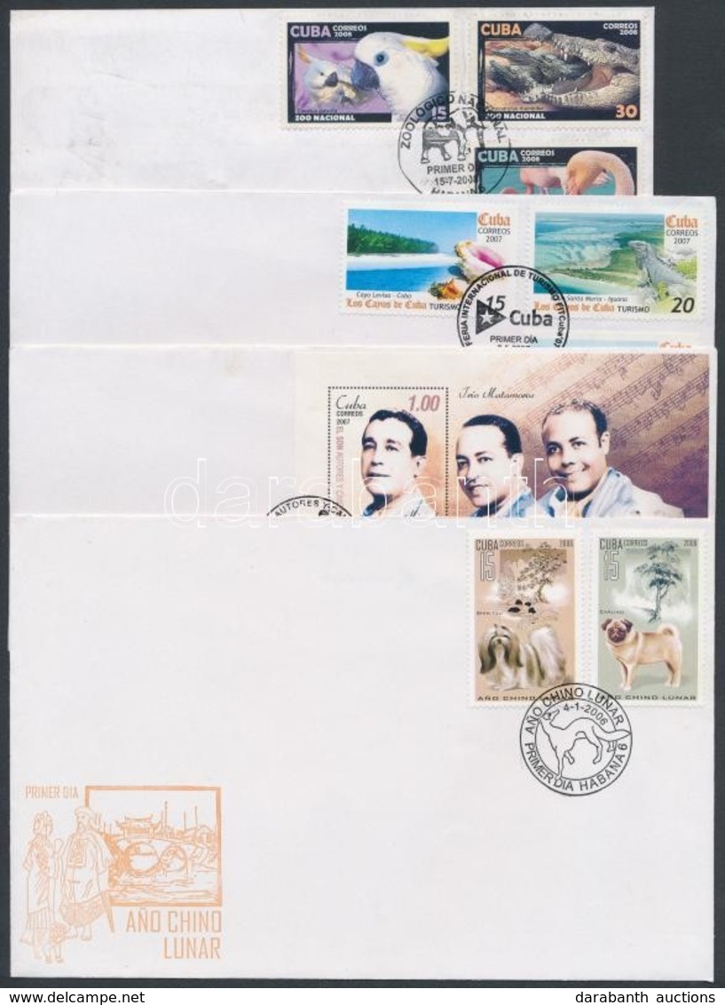 2006-2008 4 Klf FDC - Altri & Non Classificati