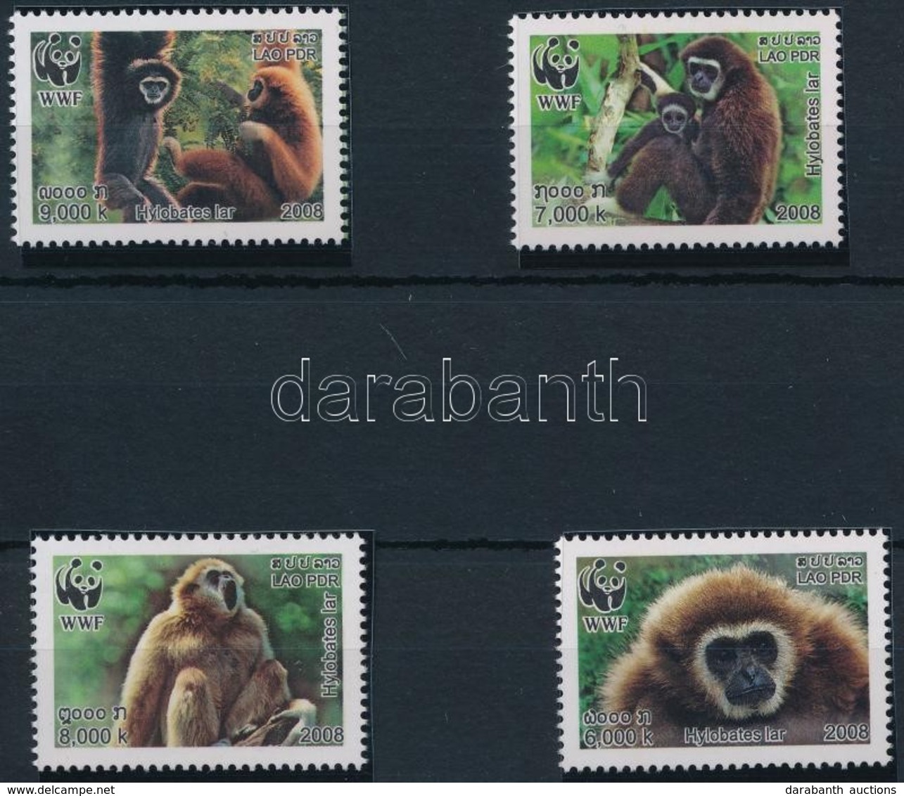 ** 2008 WWF: Majmok Sor Mi 2062-2065 A - Altri & Non Classificati