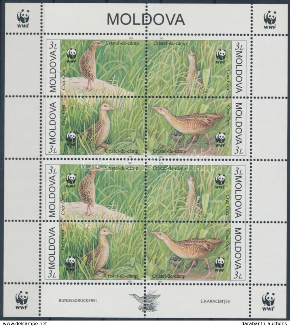 ** 2001 WWF Haris Kisív Mi 379-382 - Altri & Non Classificati