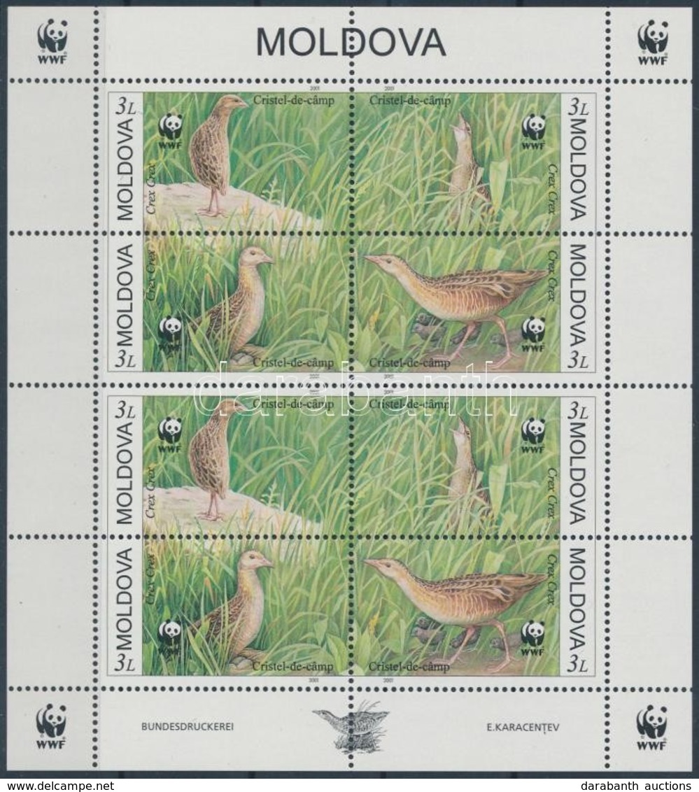 ** 2001 WWF Haris Kisív Mi 379-382 - Altri & Non Classificati