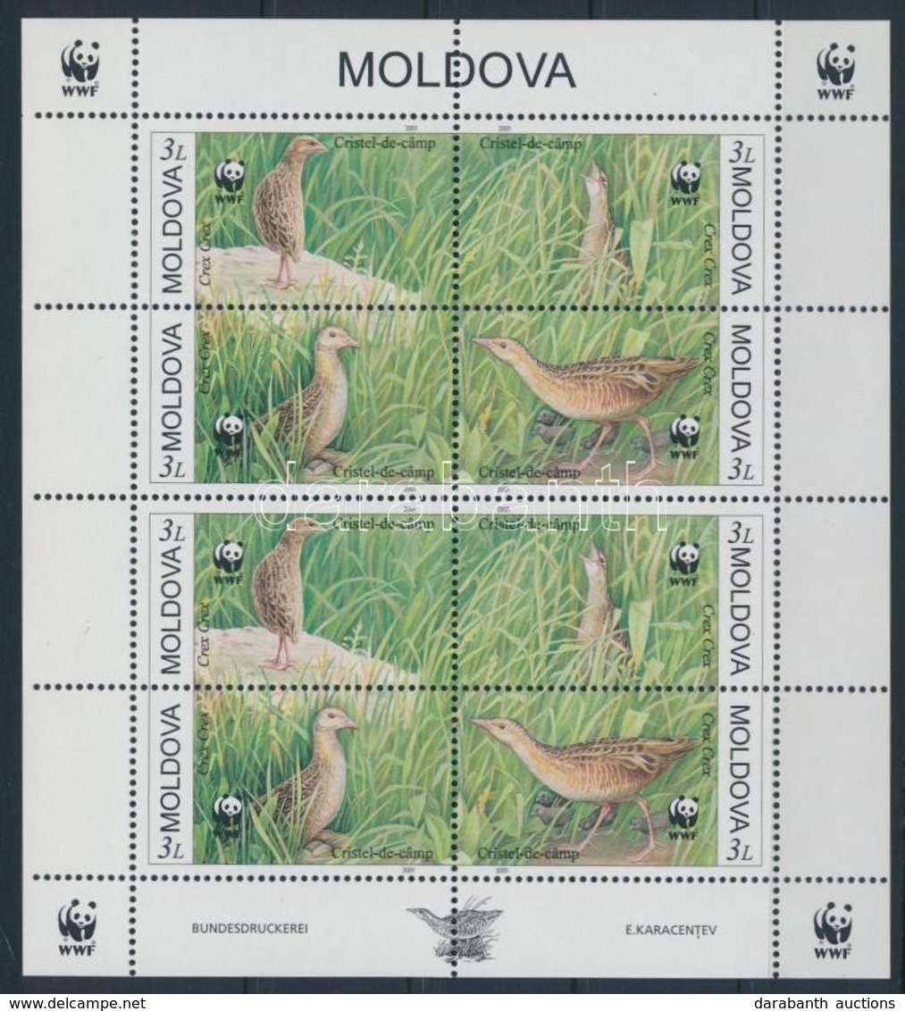 ** 2001 WWF Kisív Mi 379-382 - Altri & Non Classificati