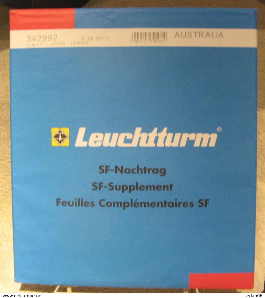 Leuchtturm - JEU AUSTRALIE 2011 SF (Avec Pochettes) - Fogli Prestampati